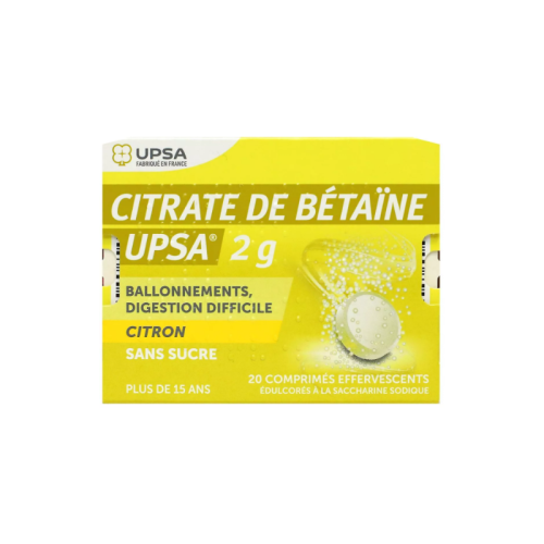 Citrate de bétaïne 2g